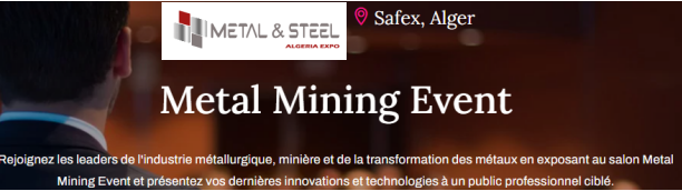 2026年阿尔及利亚金属与钢铁加工展览会（METAL & STEEL 2026)